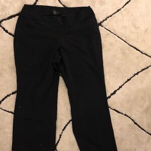 Lane Bryant Black Petite Pants